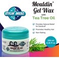 thumbnail image 3 of Stylin Dredz Maximum Hold Mouldin Gel Wax with Tea Tree Oil 8.45 fl oz, 3 of 8