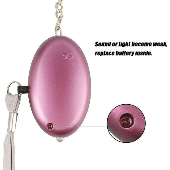 Pack Personal Alarm Keychain 140 Db Police Approved Mini Loud Self Defense Keych-ZJKDGJKJ