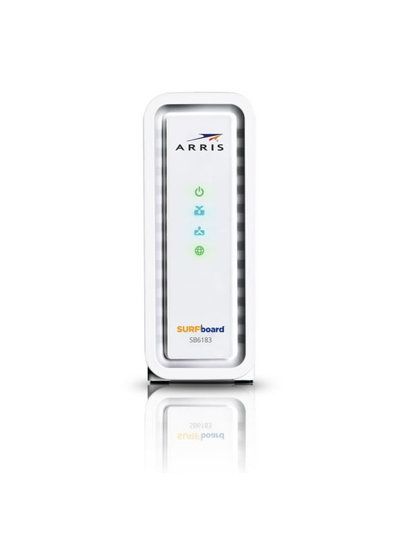 ARRIS Surfboard (16x4) DOCSIS 3.0 Cable Modem. Approved for Xfinity Comcast, Cox, Charter and Most Other Cable Internet Providers for Plans up to 400 Mbps. - New Condition