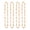 Orange, variant on 8 Pcs Colorful Happy Birthday Party Beads Necklaces Birthday Party Beads necklaces Supplies Favors