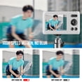 thumbnail image 3 of M Buder 4K 64MP Digital Camera Anti Shake Compact Small Camera with 16X Zoom 1200mAh Battery for Boys Girls, Black, 3 of 9
