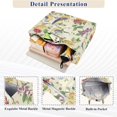 thumbnail image 3 of FORMRS Womens Corduroy Tote Bag Crossbody Shoulder Handbag with Pocket, Birds with Strawberries, 3 of 7