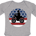 thumbnail image 4 of Inktastic Four Wheeling Mudding Off Roading Boys or Girls Long Sleeve Baby Bodysuit, 4 of 5