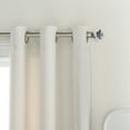 thumbnail image 3 of Mainstays 3/4" Acrylic Faceted Curtain Rod, 30-84", Nickel, 3 of 8