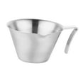 thumbnail image 3 of Taza medidora de espresso con báscula, capacidad de 100 ml, tazas reutilizables con báscula para espresso Pulido de plata, 3 of 9