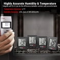 thumbnail image 5 of TempPro TP49BW Digital Thermometer Indoor Hygrometer with Temperature and Humidity Monitor for Room Temperature and Humidity (Formerly ThermoPro), 5 of 10