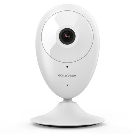 LaView One Dot 1080P Home Security Camera, Indoor WiFi Wireless IP Security System with Night Vision for Home/Office/Baby/Pet Monitor with iOS, Android App - Cloud Available and SD Card (Best Wifi Speed Test App Ios)