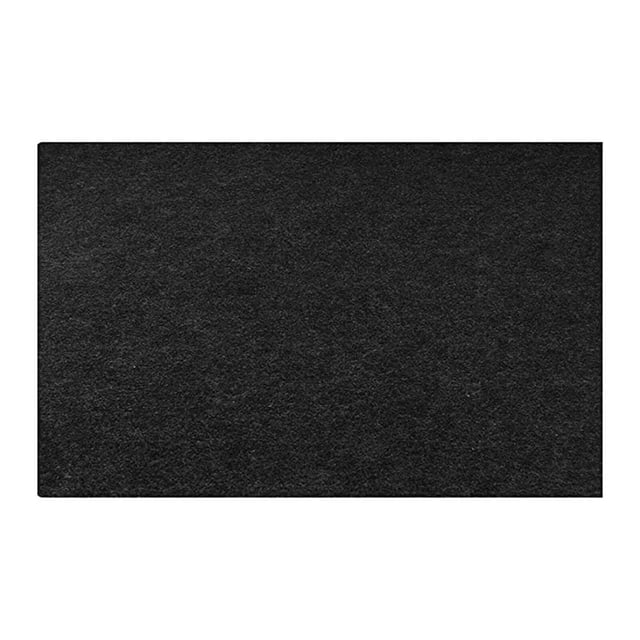 Bamboohart Fireproof Fireplace Hearth Carpet Non-slip Protective Mat Fireplace Fire Retardant for Protection 30x48 Inch Resistant Non-kitchen Dining Room and Bar