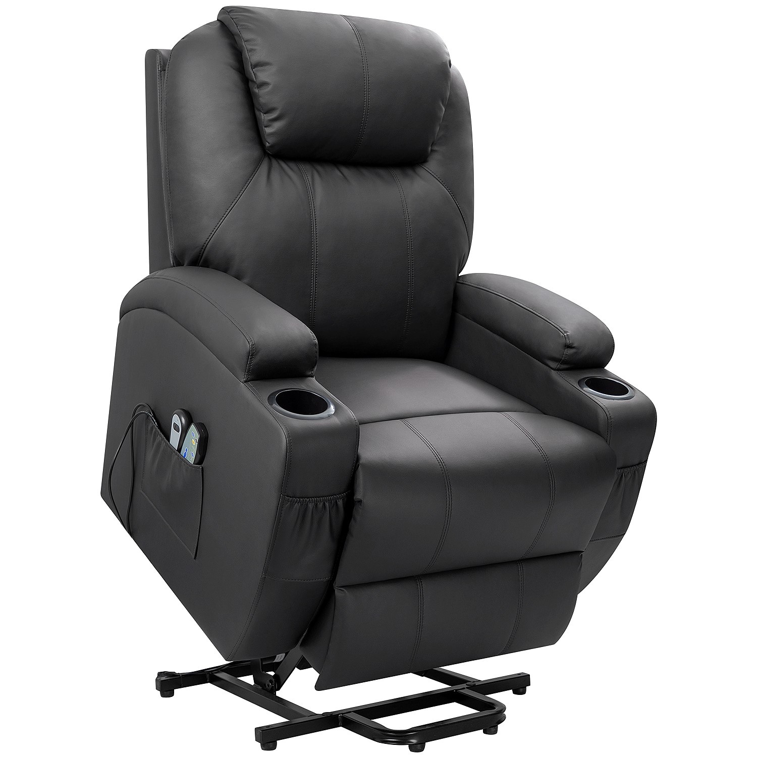 Buy Walnew Power Lift Recliner With Massage And Heat