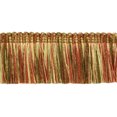 thumbnail image 1 of 5 Yard Value Pack of Brush Fringe Trim / 1 3/4 inch (45mm) / Style#: 0175HB / Color: 07 (Copper Olive Beige), 1 of 1