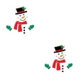 thumbnail image 4 of Toystoory Pegatina de nevera de estilo de dibujos animados con temática de Navidad para el hogar, pegatina extraíble para puerta de garaje y CT032 2piezas, 4 of 6