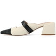 thumbnail image 3 of Journee Womens Dalla Slip On Cap Toe Mule Pumps, 3 of 10