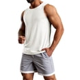 thumbnail image 2 of Thrilos Mens Tank Tops Sleeveless Ribbed Knit Shirts Workout T Shirt Muscle Gym Tank Top for Men, 2 of 7