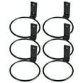 thumbnail image 1 of Flowerpots with Dish Ceramic, 6In Wall-Mounted Metal Flower Pot Hook Hangers for Indoor and Outdoor Decoration, Flower Pots, 1 of 2