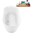 thumbnail image 3 of 59" Streamline N3720BGL Soaking Freestanding Tub and Tray With Internal Drain, 3 of 6