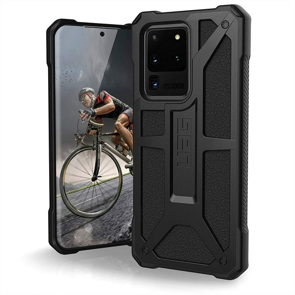 UAG Designed for Samsung Galaxy S20 Ultra 5G Case [6.9-inch screen] Rugged Shockproof Monarch [Black] Protective Cover