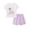A-Elf Girl, variant on Emy Dola Toddler Girls Summer 2 Piece Outfits 100% Cotton Short Sleeve T-Shirt and Elastic Waist Shorts Clothing Sets 2-7 Years