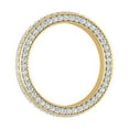 thumbnail image 2 of 1 Carat Prong Set Diamond Ladies Wedding Eternity Ring in 14K Yellow Gold (Ring Size 9) (I1-I2 Clarity), 2 of 4