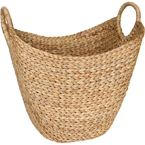 woven blanket basket