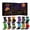 24Pc Halloween Sock Advent Calendar Box#2, variant on Halloween 24 Pair Sock Advent Calendar Blind Box, 24 Days Holiday Countdown Novelty Socks Collection, Vibrant Colorful Spooky Halloween Themed Adult Socks, Skeleton Pumpkin Ghost