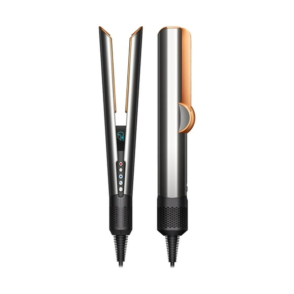 Dyson Official Outlet - Dyson Airstrait Hair Straightener, Refurbished, Nickel/Copper