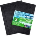 thumbnail image 1 of Breathe Naturally - Hapf600 HEPA Carbon Filter Replacement for Holmes Air Purifiers - High Efficiency Carbon Air Cleaner Filters - Compatible with Holmes HAPF600 Series - (3 Pack Carbon Filter C), 1 of 4