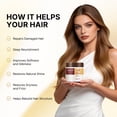 thumbnail image 4 of Karseell Collagen Hair Treatment Deep Repair Conditioning Argan Oil Collagen Hair Mask Essence for Dry Damaged Hair All Hair Types 16.90 oz 500ml, 4 of 10