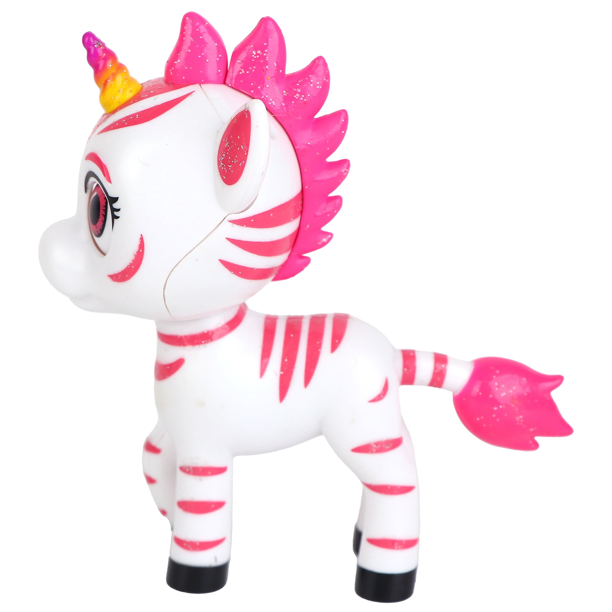 Zoonicorn: 4 Pack Figurines - 2.75" Character Miniatures, Playset Includes Aliel-Ene-Promi-Valeo, Magical Dreamland Toy Figures, Play-Display, Kid 3+