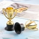 thumbnail image 5 of 12 mini trofeos dorados de plástico, premios de recompensa, decoración para jardín de infantes, regalo para niños, trofeos con base negra para juegos de competición., 5 of 7