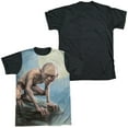 thumbnail image 2 of Lor - Gollum Moon - Short Sleeve Black Back Shirt - Large, 2 of 4