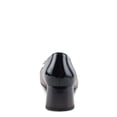 thumbnail image 6 of Azura Women's BABYSTEPS Slip-On Pump – Metallic Leather with Sculptural Buckle and Architectural Block Heel, 6 of 9