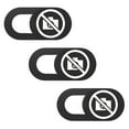 thumbnail image 2 of EeaseCA 3PCS Camera Cover Slide Blocker No Photo Pattern Slim Webcam Cover Sticker, 2 of 8