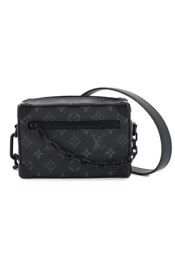 Pre-Owned Louis Vuitton Monogram Eclipse Mini Soft Trunk Shoulder Handbag M44735 RFID