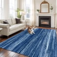thumbnail image 3 of Navy Blue Area Rug 5x7 Washable Rug Non Slip Vintage Modern Abstract Art Ombre Large Area Rug Soft Stainresistant Indoor Floor Carpet for Living Room Bedroom Home Office Dining Room Nursery, 3 of 8