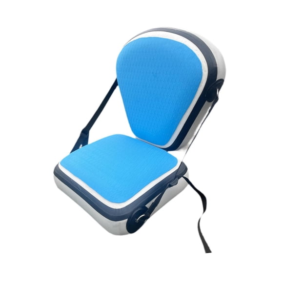 Asiento inflable para kayak, accesorio cómodo, fácil de instalar, práctico, repuestos para kayak, asiento ergonómico con respaldo para tabla de paddle