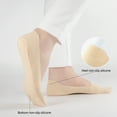 thumbnail image 4 of EALLCO 10 pairs Womens No Show Socks Low cut Invisible Non Slip Thin Silk Socks for Women, 4 of 7