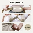 thumbnail image 3 of Bc Babycare Lightweight Breathable Baby Carrier for Newborn to Toddler (7-44 lbs) -Ergonomic, Foldable, Soft Adjustable,Hip Support, 3 of 8