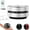Silver, variant on Echo Pod Mini Bluetooth Speaker, Echo Pod Speaker,Bone Conduction Portable WirelessSpeaker, Turn Any Surface with Suction Cup for Bath, Home, Outdoor, Travel