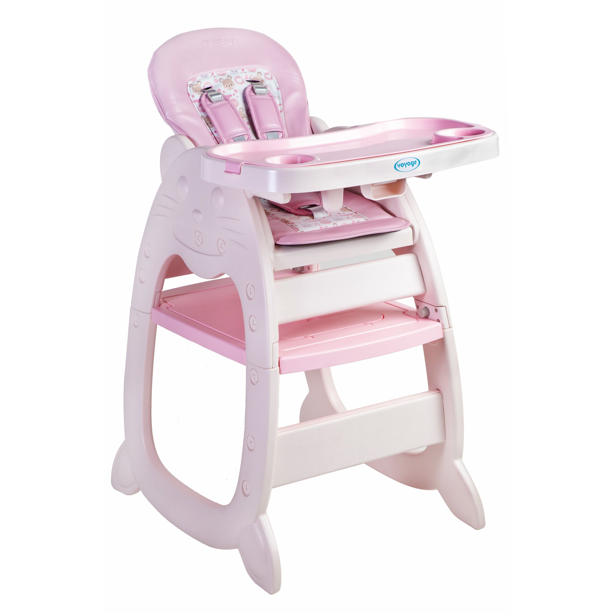 Silla De Comer Cat Love Sit-Up Pink
