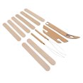 thumbnail image 1 of Kit De Lanzadera Para Tejer, Telares Eficientes Lanzaderas Para Tejer Madera De Haya Hogar Fuerte Y Preciso Para Principiantes Para Manualidades, 1 of 7