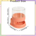 thumbnail image 3 of Dispositif de Distribution d'Eau Réservoir de Terrarium Distributeurs d'Eau pour Reptiles Bol Distributeur d'Eau Automatique Accessoires d'Alimentation en Eau Petit Plat d'Eau pour Bols de Tortue pour et Pompe à Eau Potable pour Amphibiens, 3 of 9