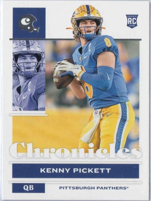 NFL 2022 Panini Chronicles Draft Picks Kenny Pickett Trading Card