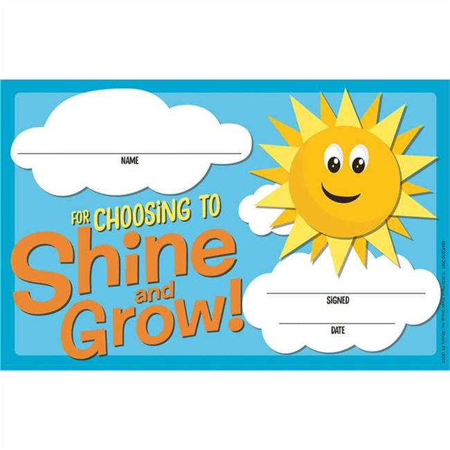 Eureka EU-844222 Choosing to Shine & Grow Award