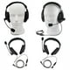 thumbnail image 1 of 2 Piezas Auricular Headset 2 Pin con Micrófono Cancelación del Ruido Headphone Radio de 2 Vías CUTICAT Auriculares aéreos profesionales, 1 of 8