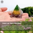 thumbnail image 6 of Luxtrada Amethyst Crystal Sphere Orgonite Pyramid Obsidian Chakra Energy Orgone Stone, 6 of 8