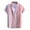 Pink, variant on Ketyyh-chn99 Mens Tshirt Summer Tops for Men Button Chest Pocket Cotton Linen Casual Short Sleeve Shirt Loose Solid Color Shirt Pink,2XL
