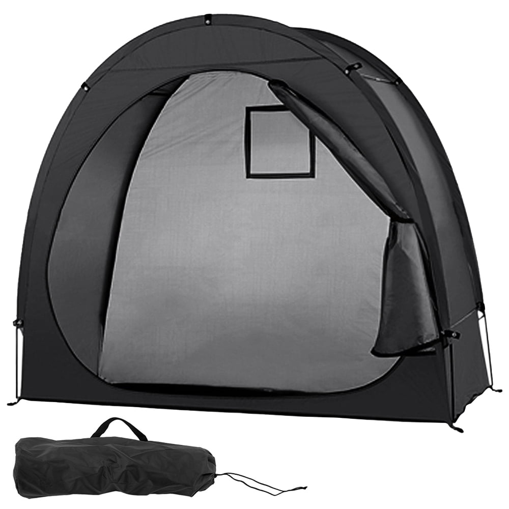 Details about   Bike Tents Bike Camping Tents Storage Shed 190T Bicycle Storage Shed With Window