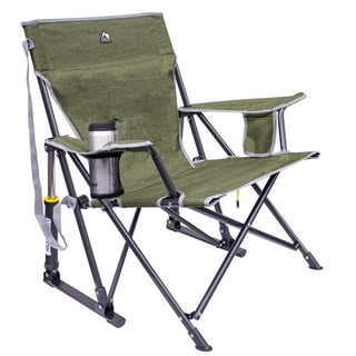 Patio Camping Chair Folding Rocker Footrest Lightweight Outdoor - On Sale -  Bed Bath & Beyond - 37348605