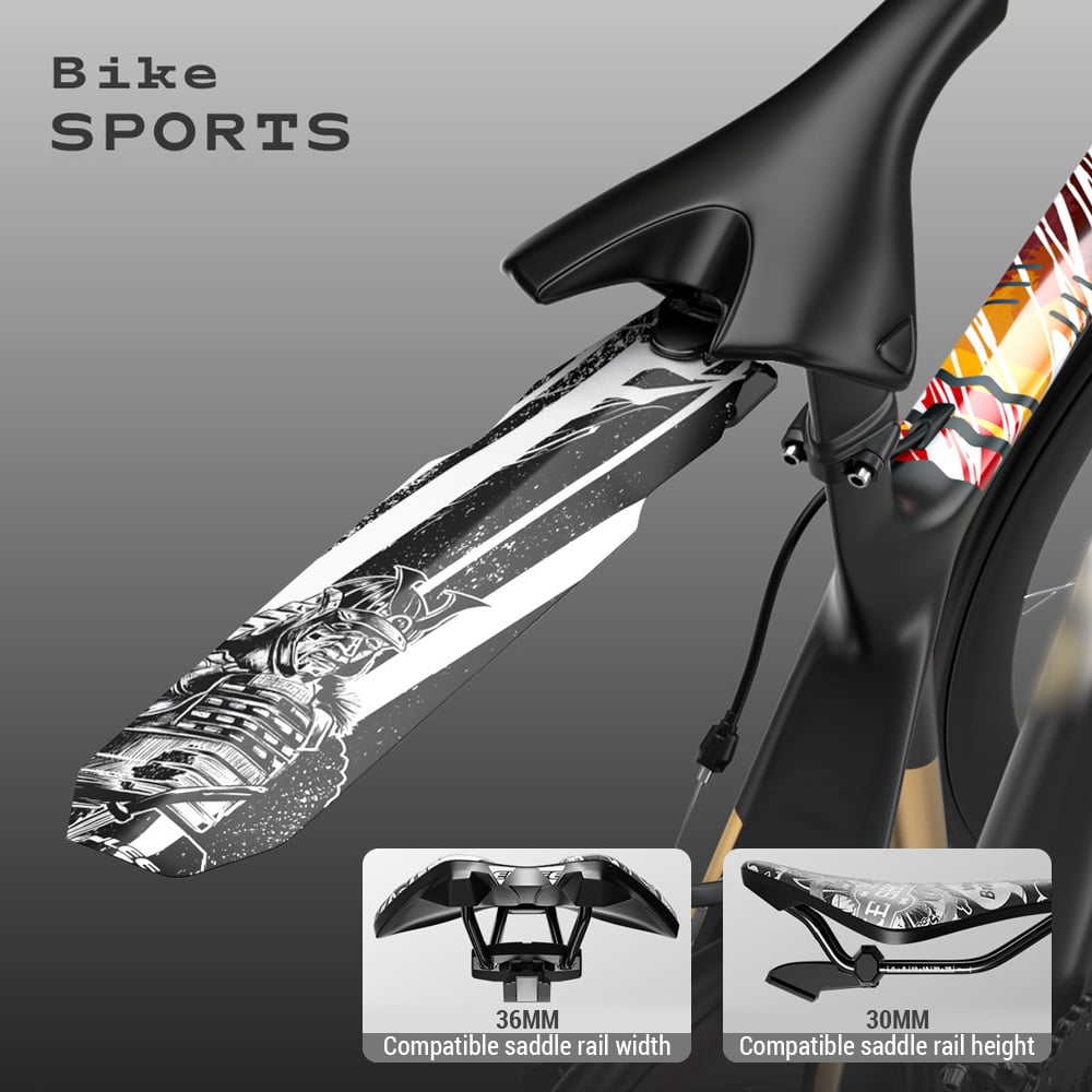 High Strength Bicycle Mudguard Bike Quick-Release Rear Fenders for