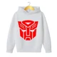 thumbnail image 3 of Sudadera con capucha para niños y niñas, ropa de calle de moda, informal, con estampado de Transformers, para otoño, 3 of 5